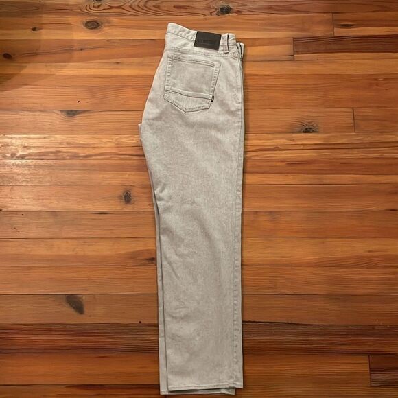 Linksoul Grey Mist Denim Straight Leg Jeans Mens Size 38 Casual Classic Fit - Picture 3 of 13